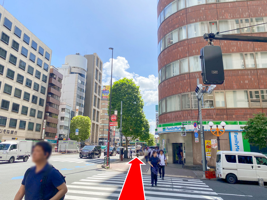 ゆうメンタルクリニック新橋院の道順F04